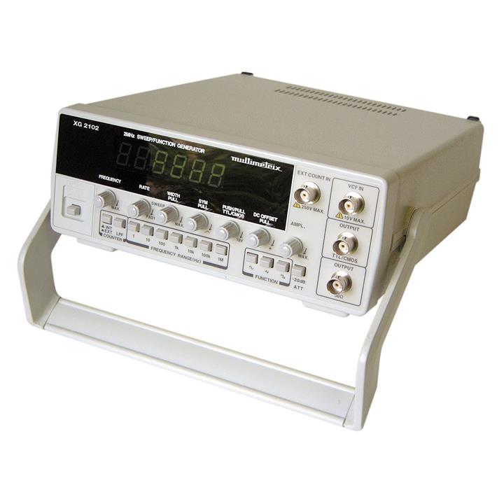 فانکشن ژنراتور مولتی‌متریکس مدلXG2102 Multimetrix XG2102  Function Generator